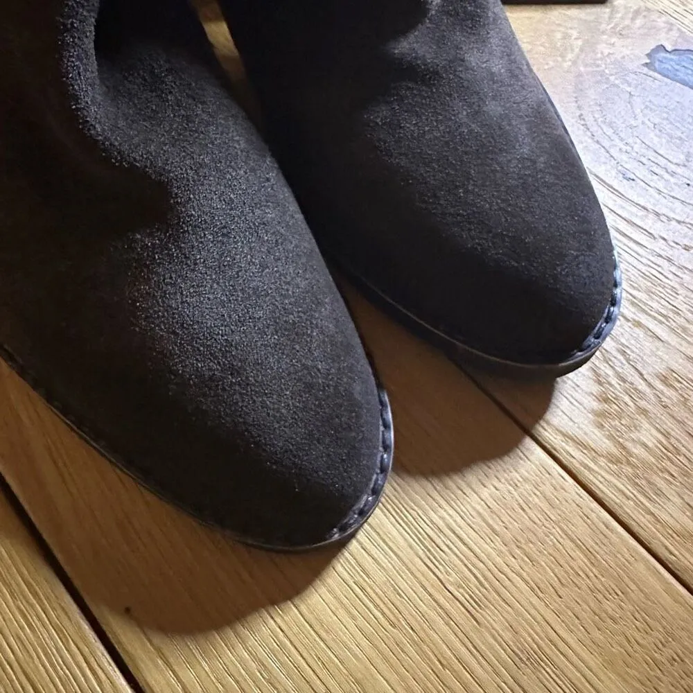 Bronx brown suede tall heeled boots 39 Brown Size 8.5 - Image 8