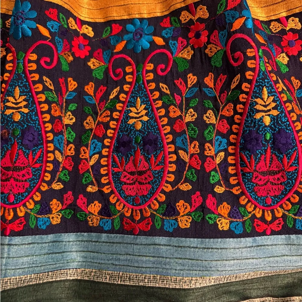 Anthropologie Paval Jain embroidered beaded dress sz 2 new with tags NWT pink - Image 7