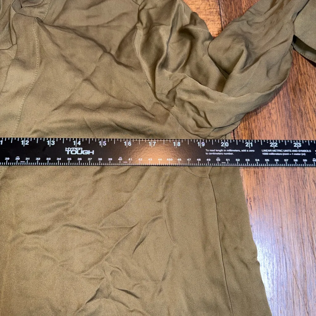 Michael Kors 100% Silk Neck Bow Blouse - Image 5