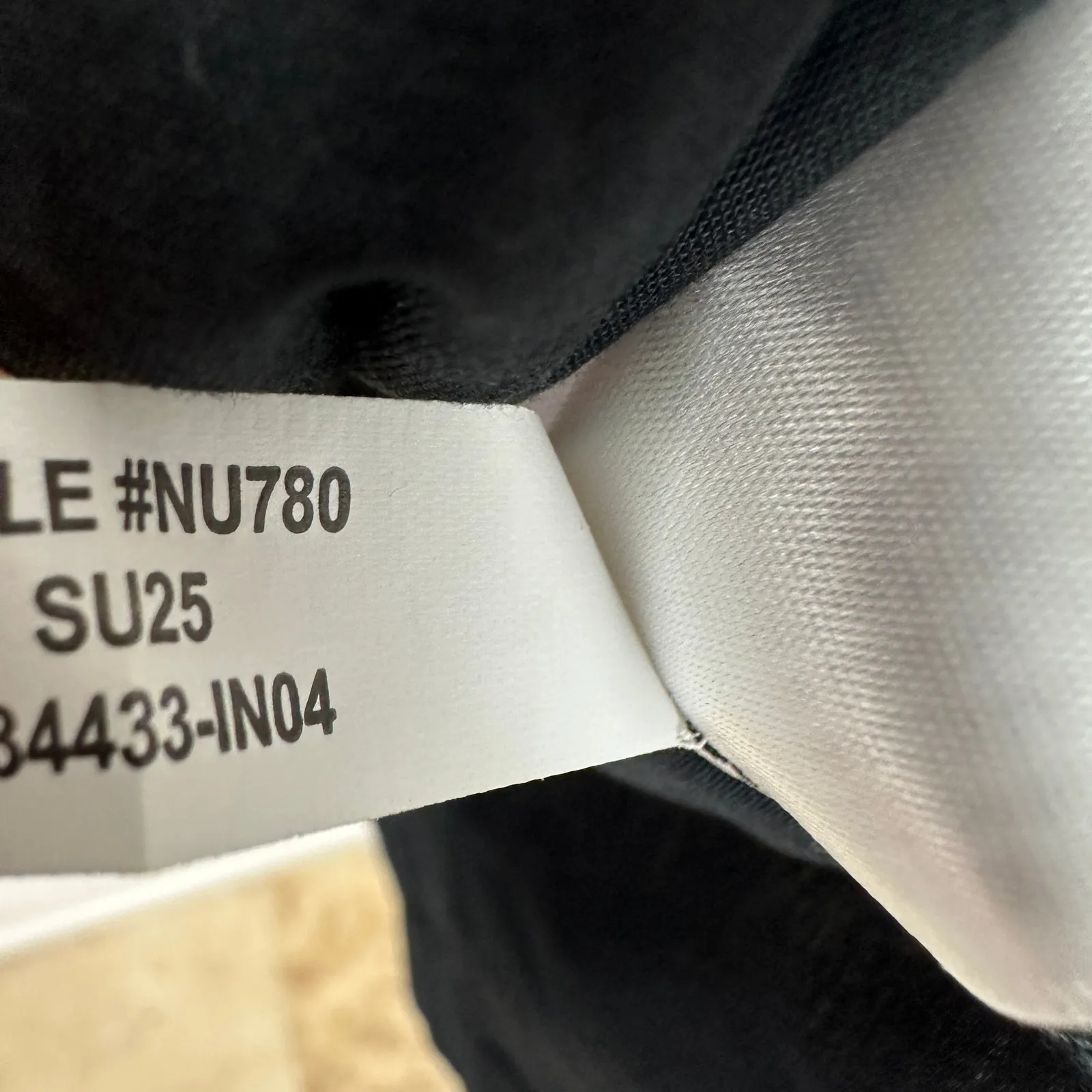 Madewell Poplin Puff Sleeve Mini Dress Jet Black Cotton Smocked Small NWT - Image 12