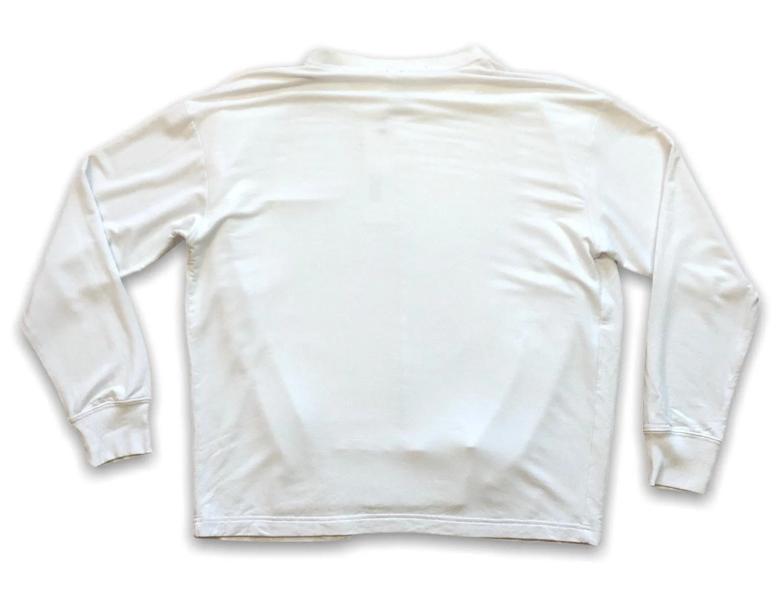 Long Sleeve Crew Neck Layered Front Bib Shirt Top Women's Size Small NWT - Image 2