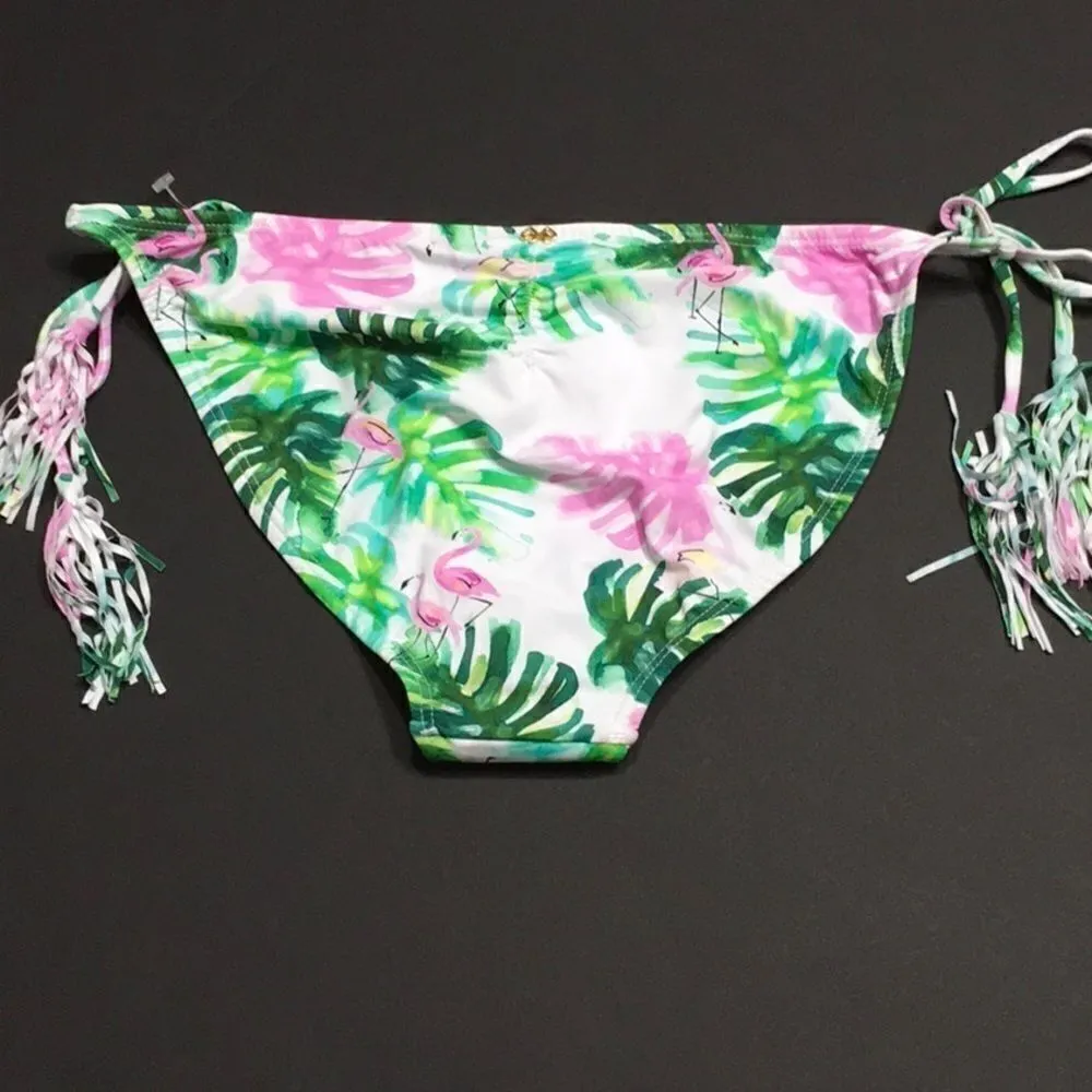 PILYQ beaded flamingo bikini bottom. NWT - Image 7
