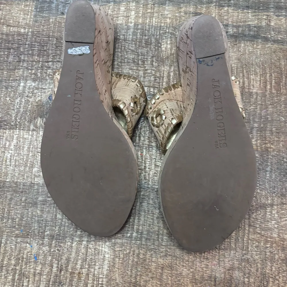 Jack Rogers  Women's Marbella Wedge Sandal Size:8 - Image 3