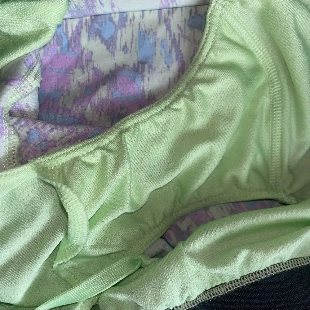 The North Face Shorts L Running Flash Dry Green Athletic Pull On - Image 5