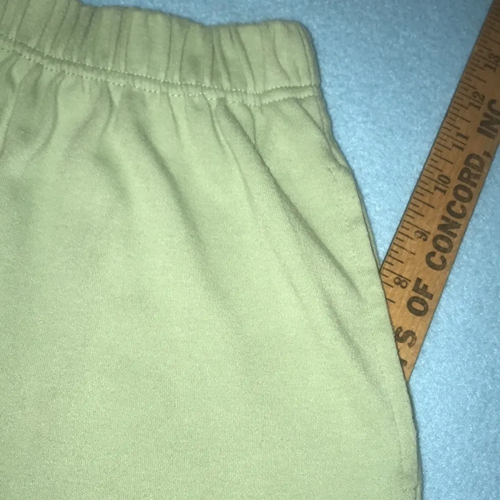 WOMAN WITHIN 7-Day Knit sage green pull on, 2 pockets elastic waistband size MP - Image 8