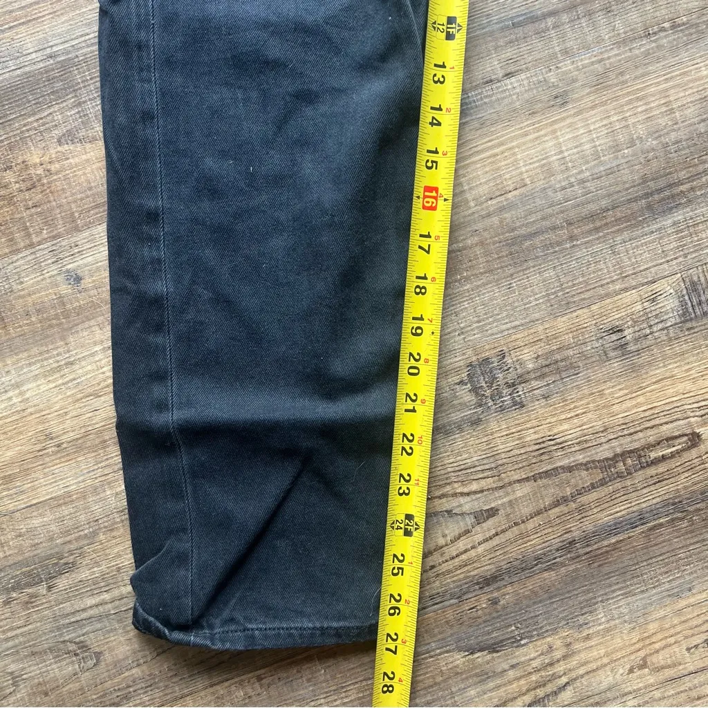 American Eagle Women's Black Highest Rise 90s Boyfriend Stretch Jeans Size 4/27W - Image 4