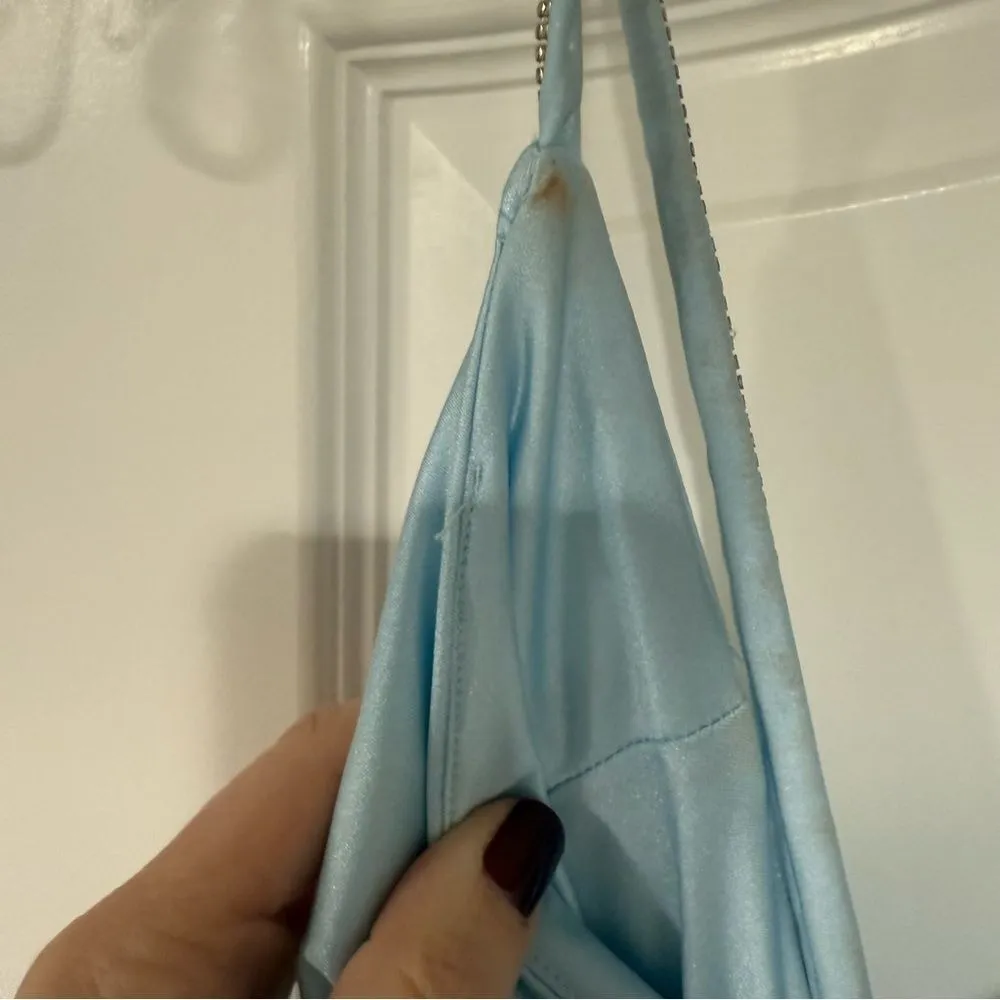 Worn once Jessica angel blue prom dress size small‎ - Image 6