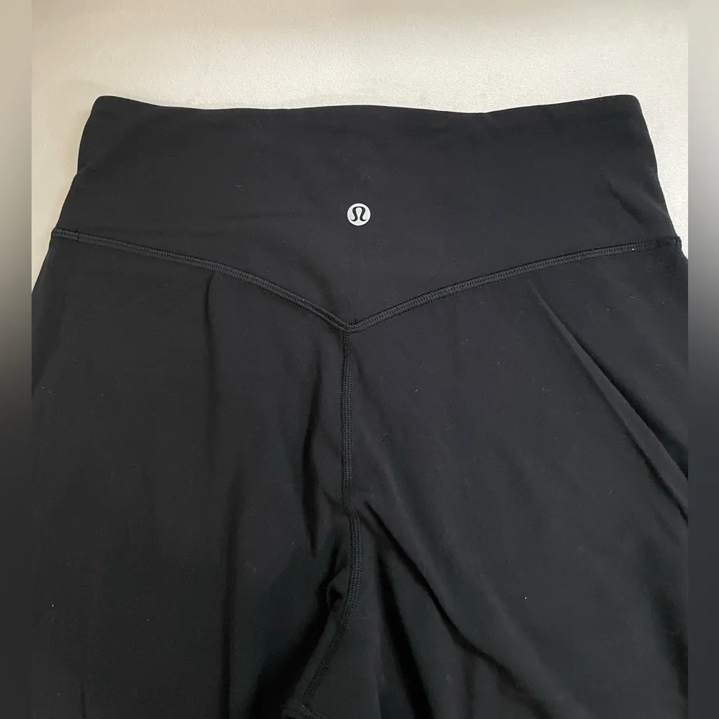 Lululemon  Align High Rise Joggers Black Crop Size 6 - Image 9