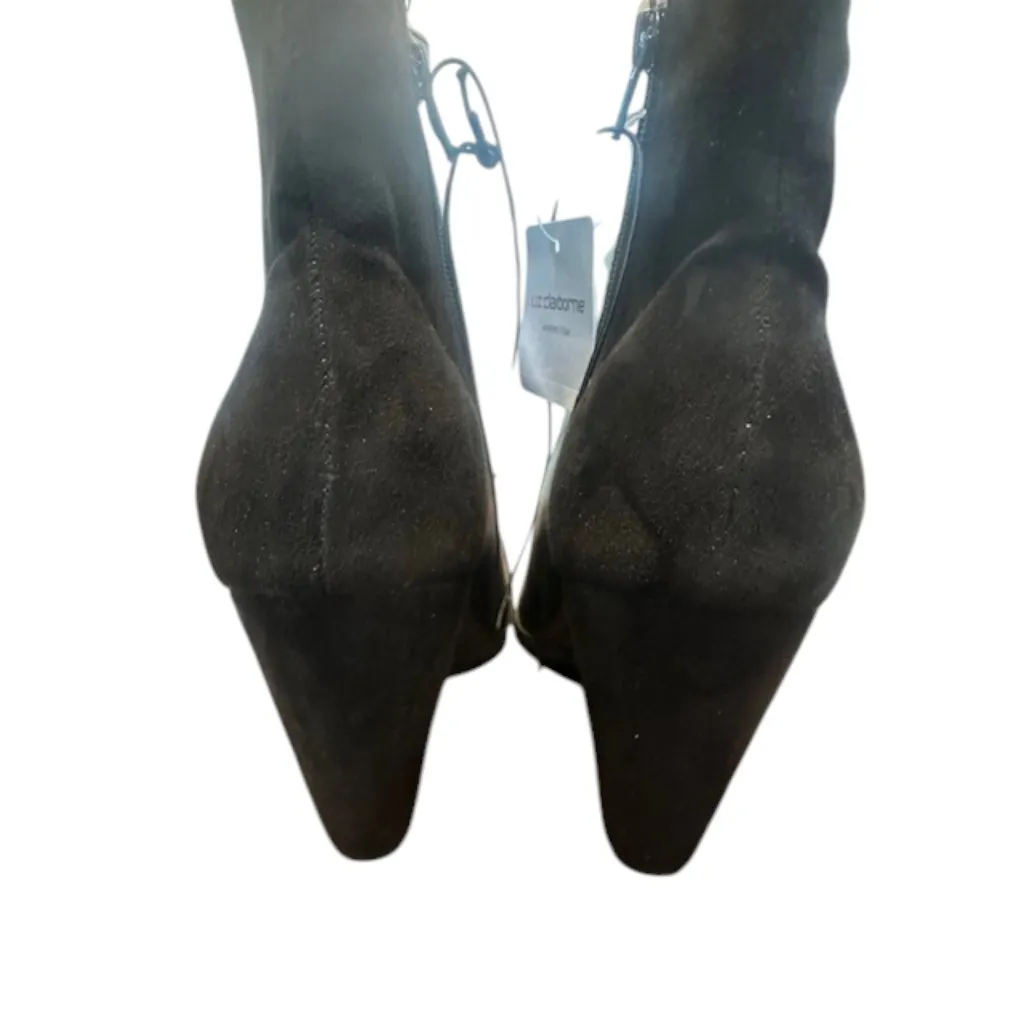 Liz Claiborne Women's Utopia Black Block‎ Heel Booties Size 11M - Image 12