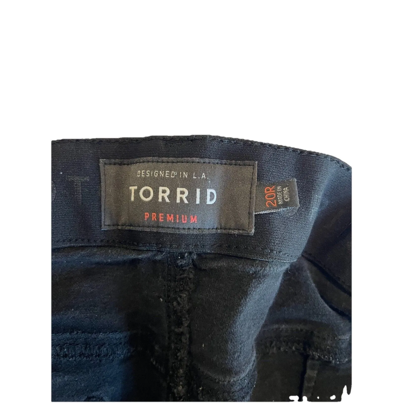 Torrid Premium Stretch Womens Size 20R Black Bombshell Skinny Jeans - Image 5