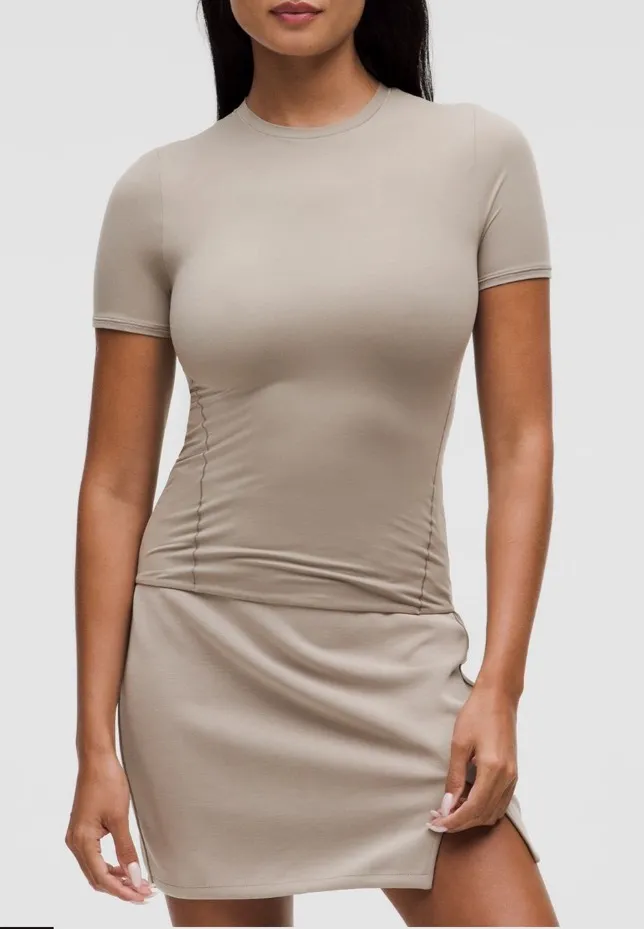 Lululemon wundermost ultra soft nulu hip-length crewneck shirt  - Image 4