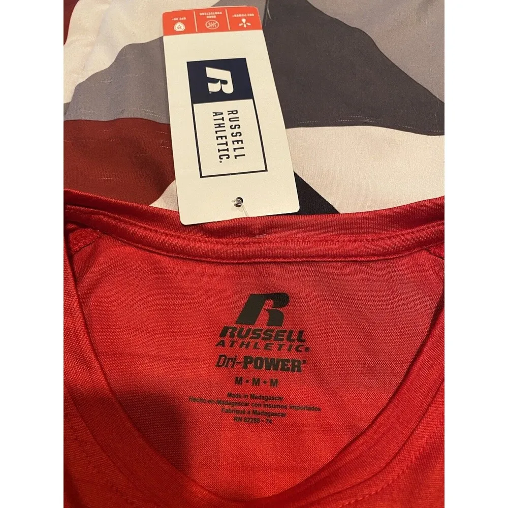 Russell athletics women's M performance shirt red Chihuahuas baseball - Image 5