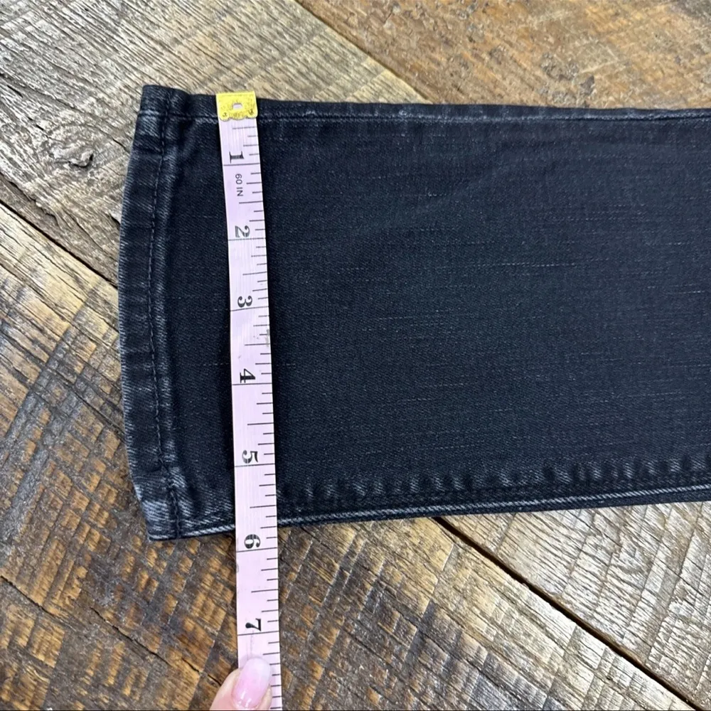 Hudson Barbara High Rise Super Skinny Ankle Jean Black - Image 7