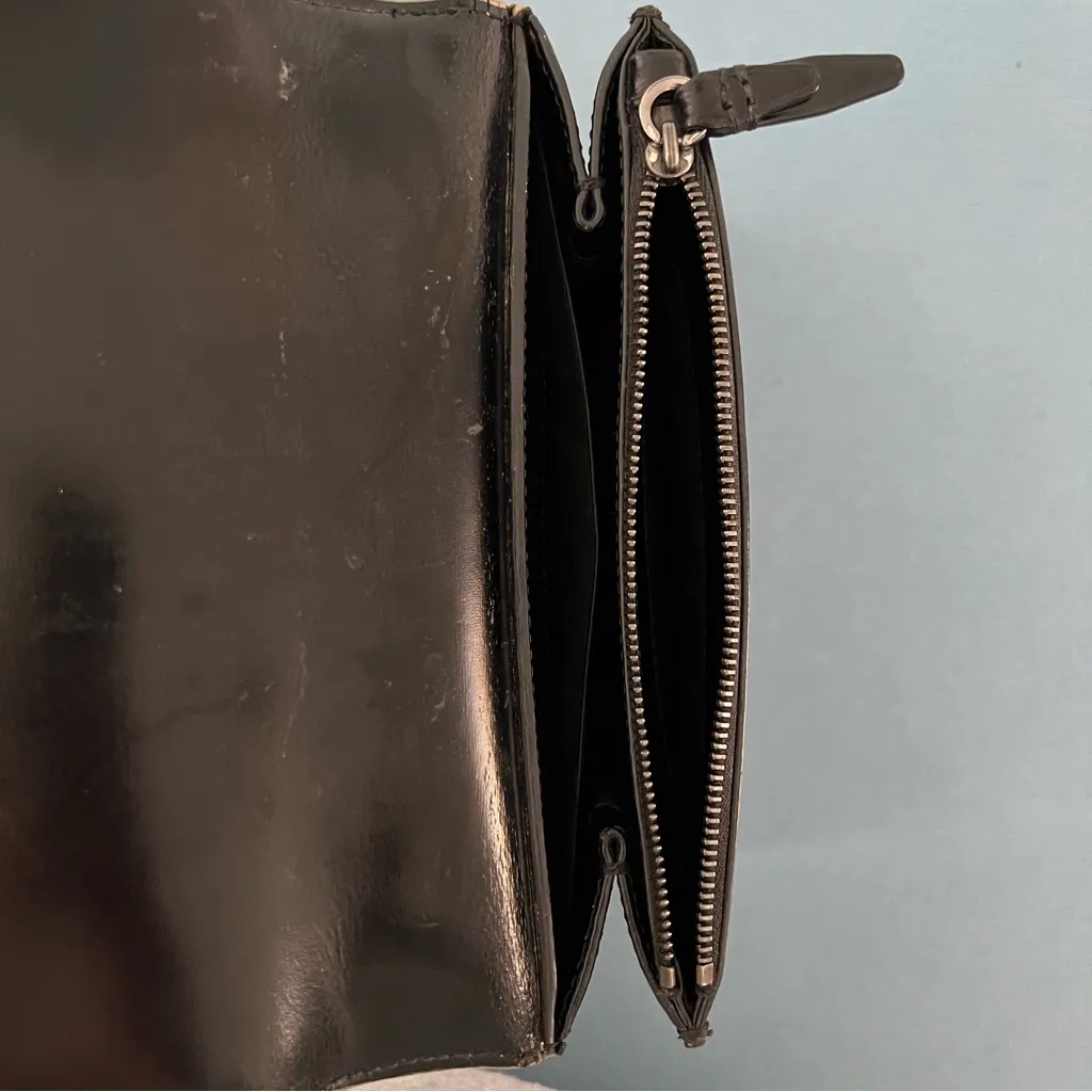 3.1 Phillip Lim Mini Soleil Crinkled Foil Chain Shoulder Bag Purse - Image 11