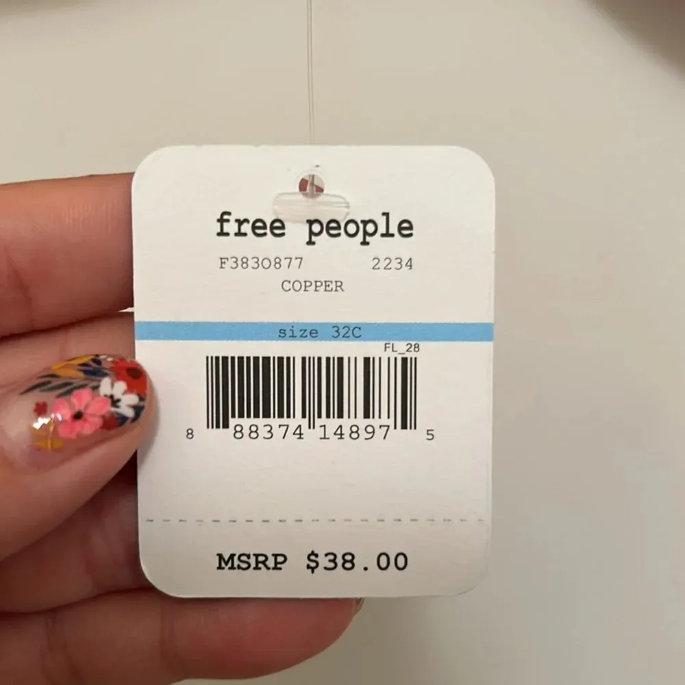 Free People copper sheer lace bra - Image 5