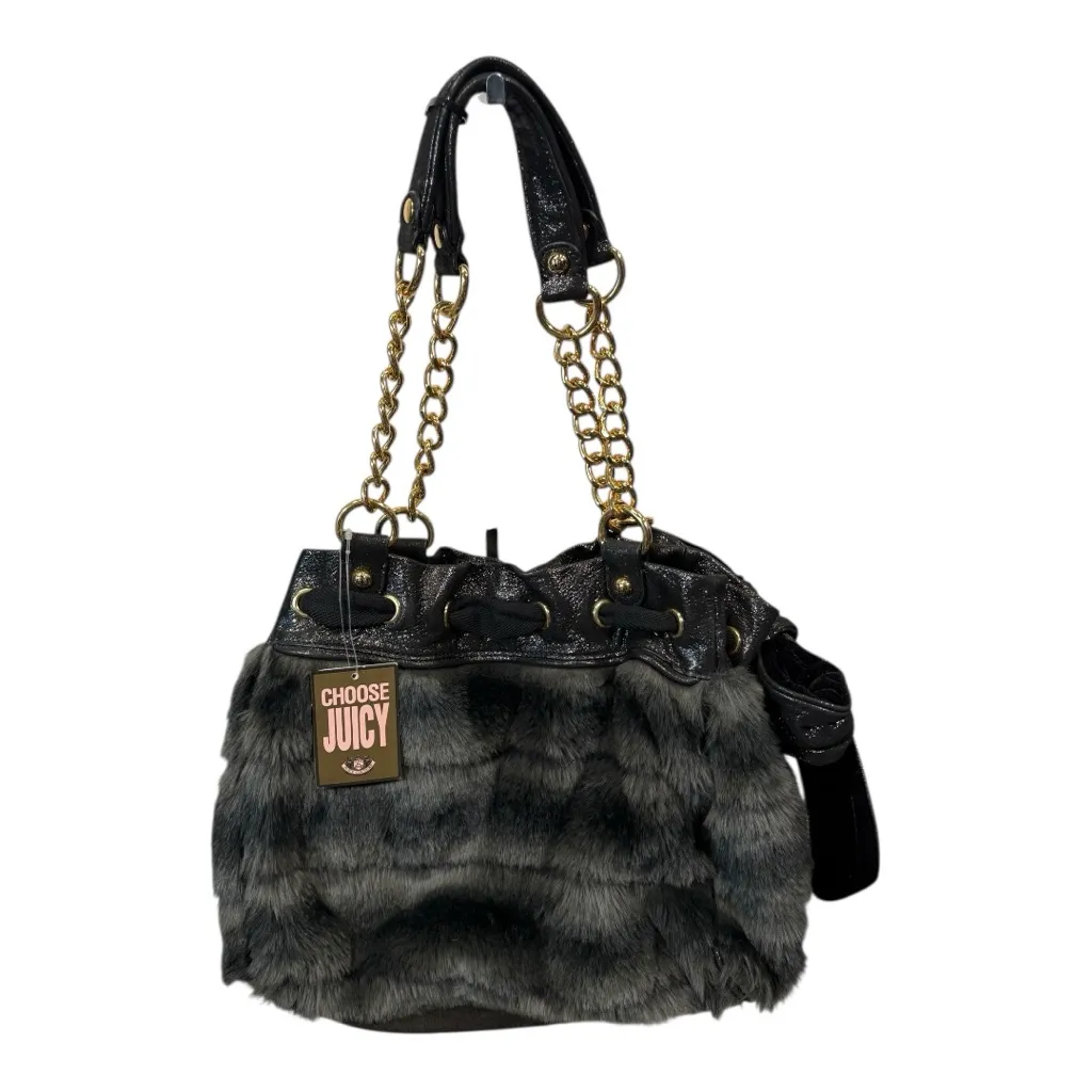 NEW Vintage Juicy Couture Y2k faux Fur DayDreamer bag - Image 2