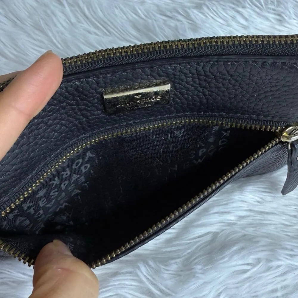 Kate Spade New York Black Wristlet - Image 3