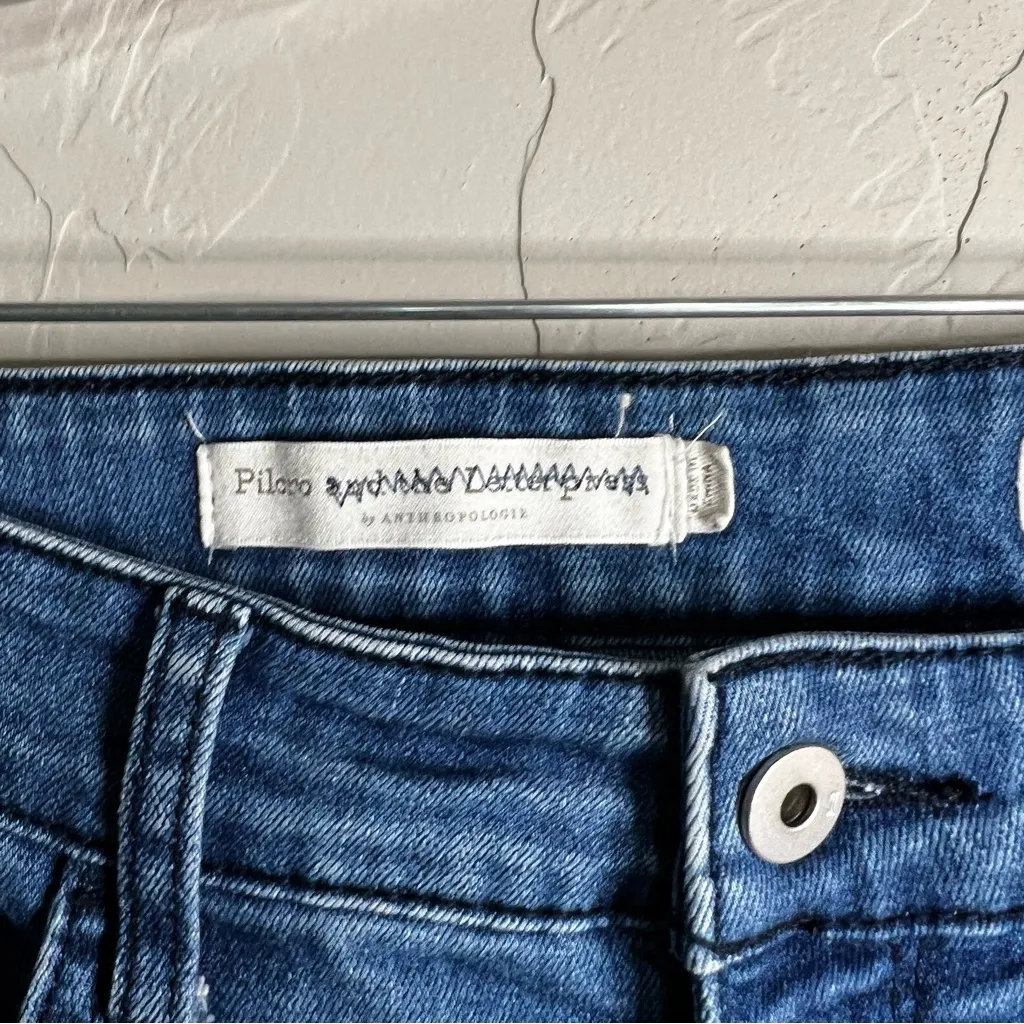 Pilcro for Anthropologie High Rise Bootcut Crop Denim Jeans - Image 6