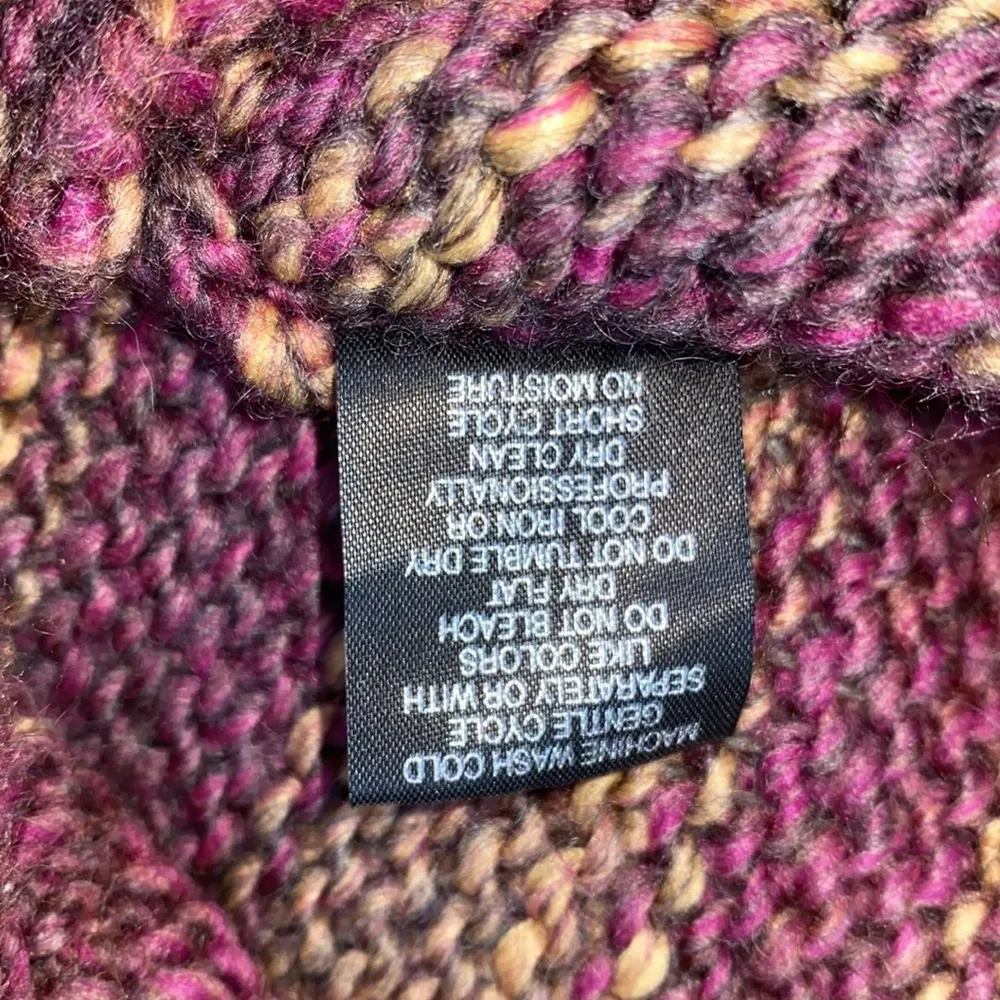 Shina Novelli knit cardigan sweater made in Italy Purple Size M - Image 7