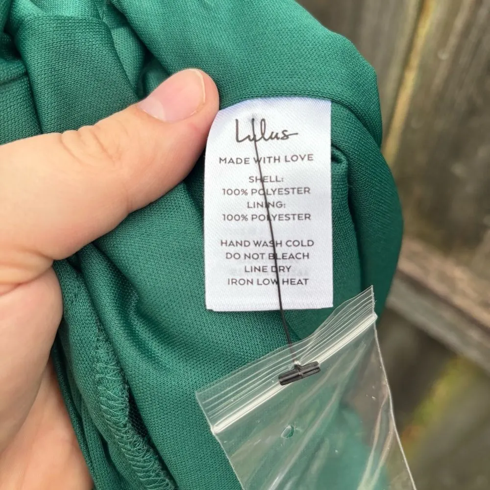 Lulu’s Always Partying Emerald Green Sequin Romper NWT XL - Image 11