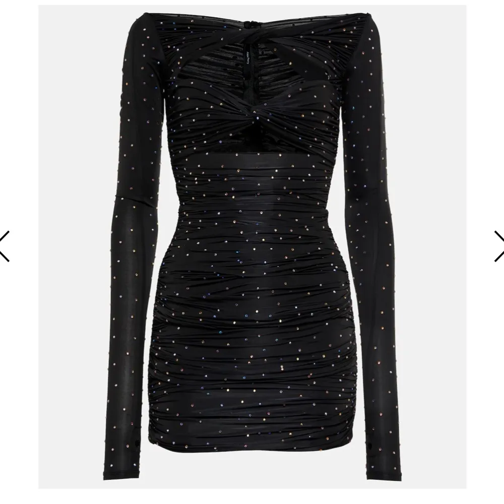 NWOT Alex Perry embellished black Dress Size 6 - Image 6