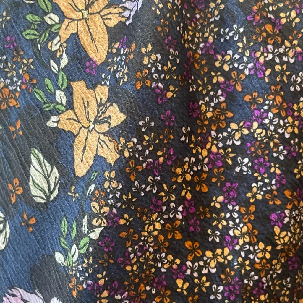 VERO MODA  Whimsical Navy Skirt - Image 5