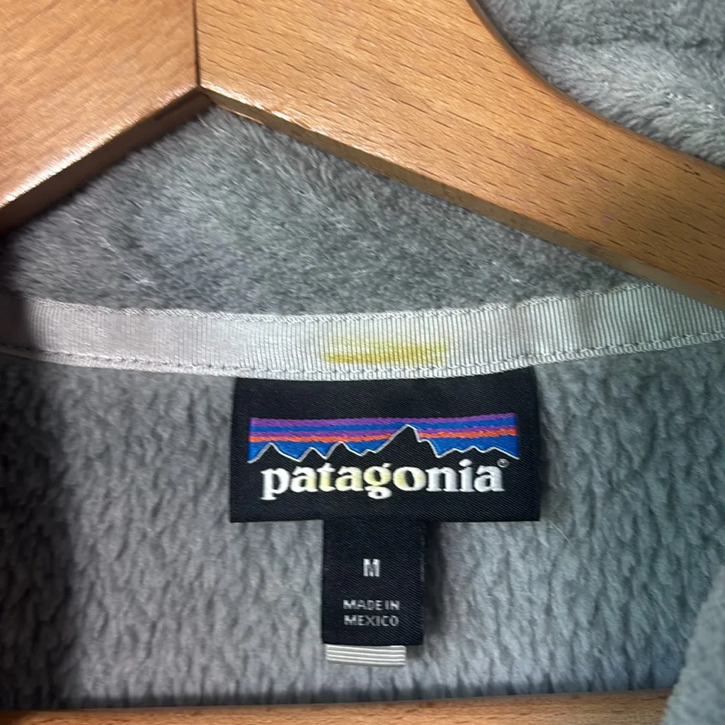 Patagonia Synchilla Pullover retool snap t Gray med Outdoor PNW sustainable - Image 4