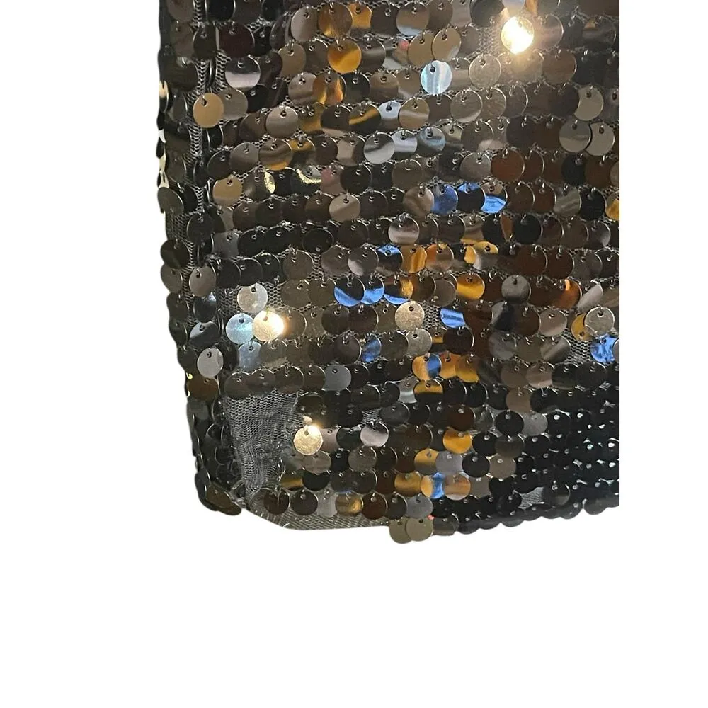 NWT Eyeshadow Little Black Sequined Dress from Maurice’s Size XS - Image 5