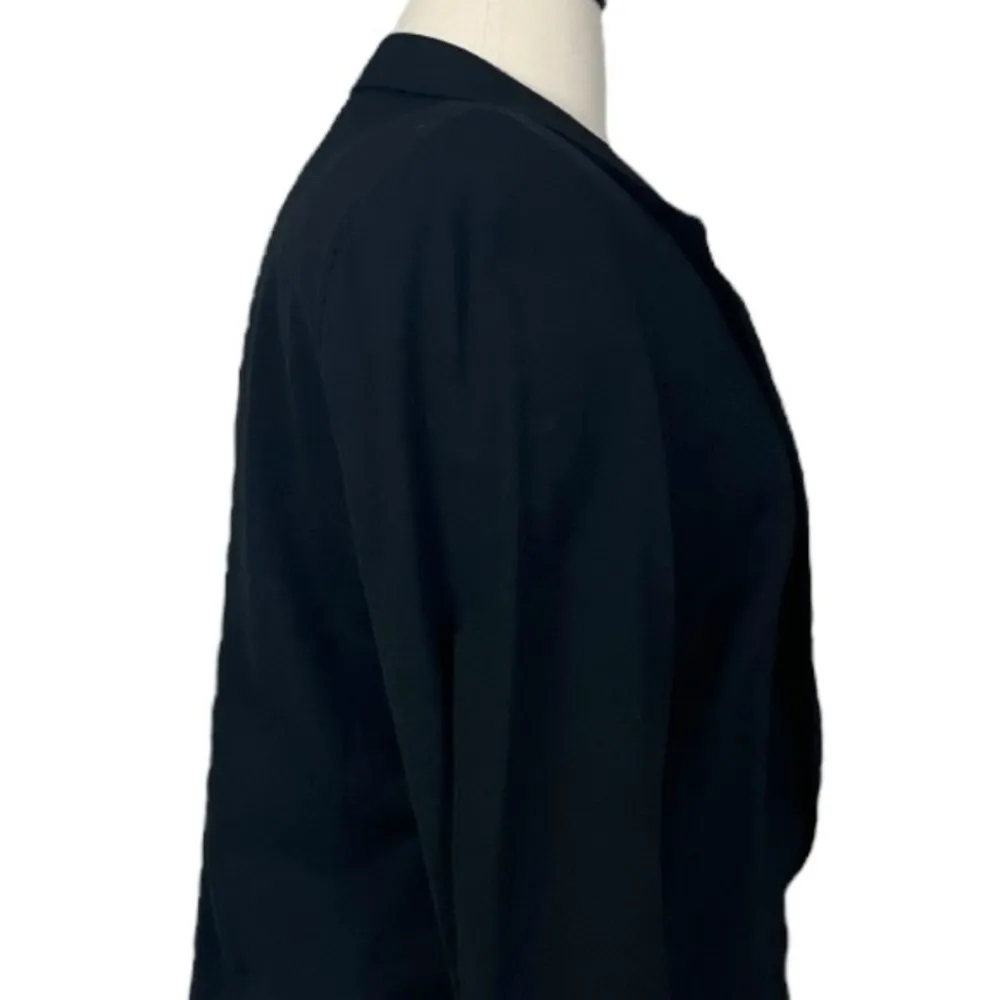 Austin Reed Vintage Black Blazer Worsted Wool Double Button Women’s Size 18 - Image 7