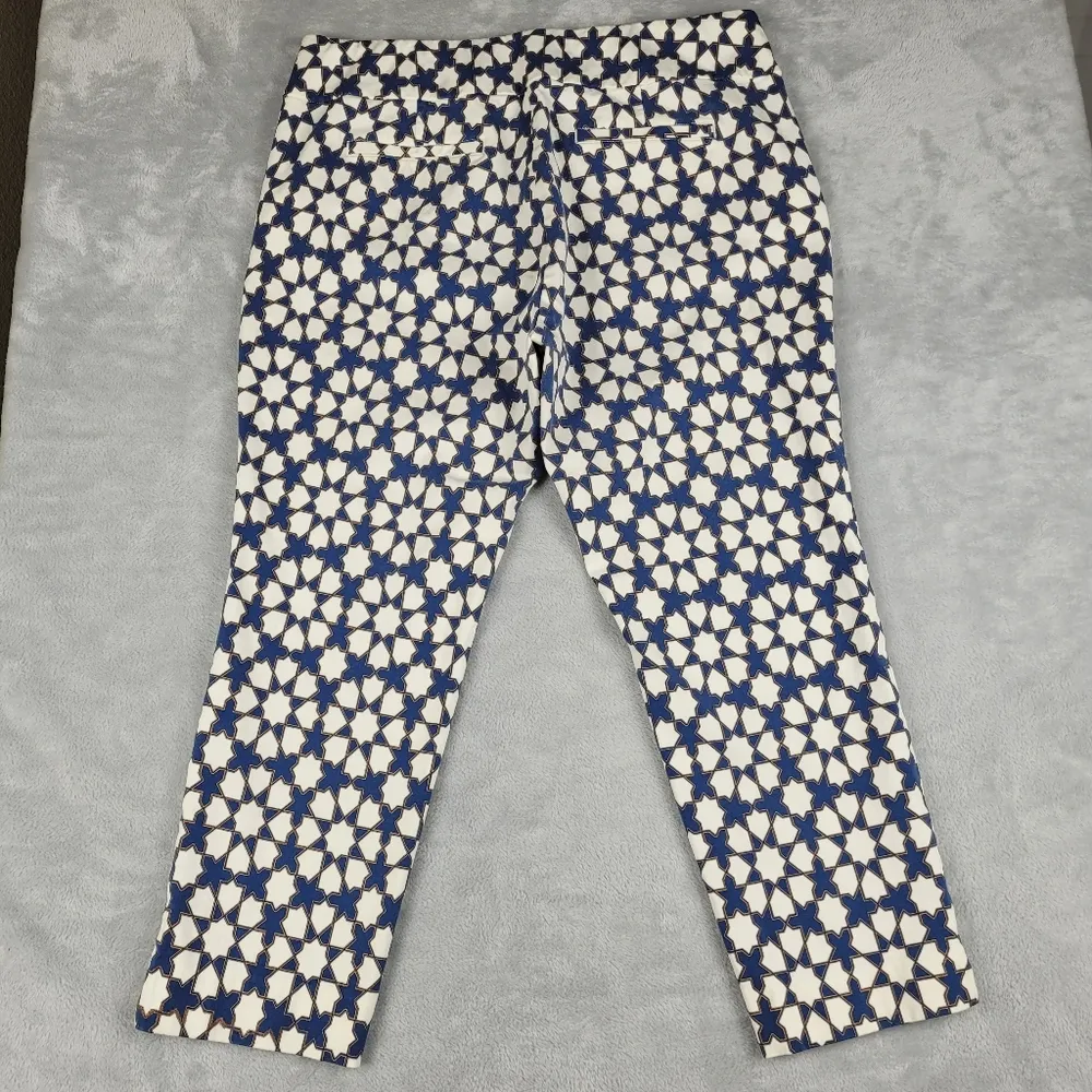 Soft Surroundings Pants Superla Stretch Pull On Mosaic Skinny Petite Size LARGE - Image 10