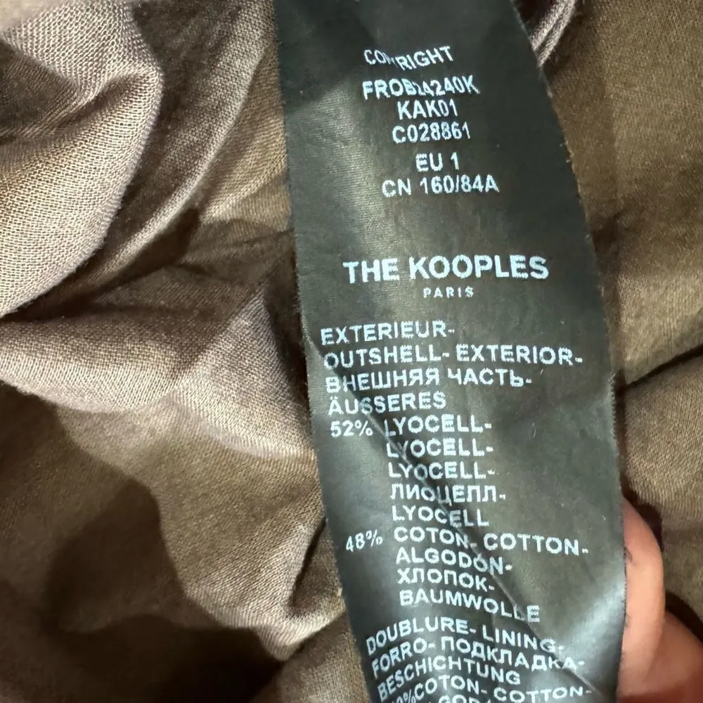 The Kooples Maxi Ombre Tan White Dress Women’s Small (1) - Image 2