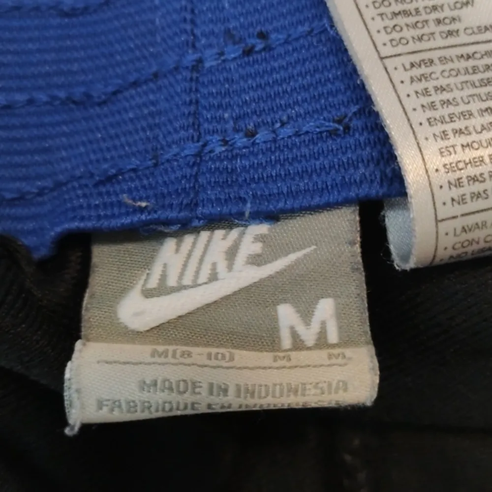 VTG Vintage Nike Black Track/Jogging Pants Size Med GUC #4528 - Image 7