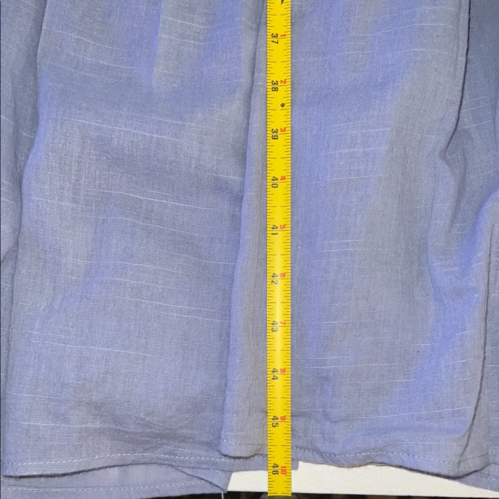 Listicle Women's Steel Blue Dress size m tiered, flowy - Image 11
