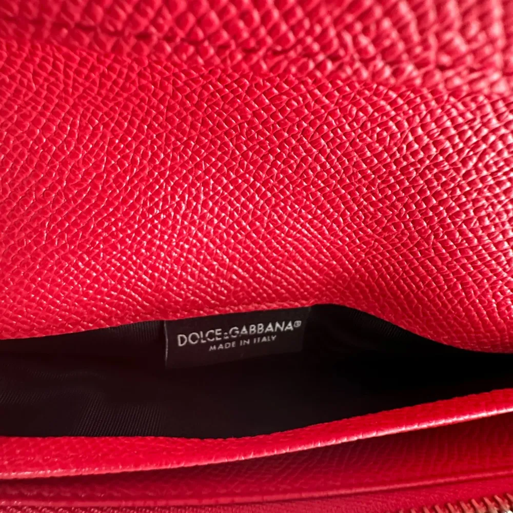 Authentic Dolce & Gabbana Dauphine Calfskin Continental Wallet - Image 4