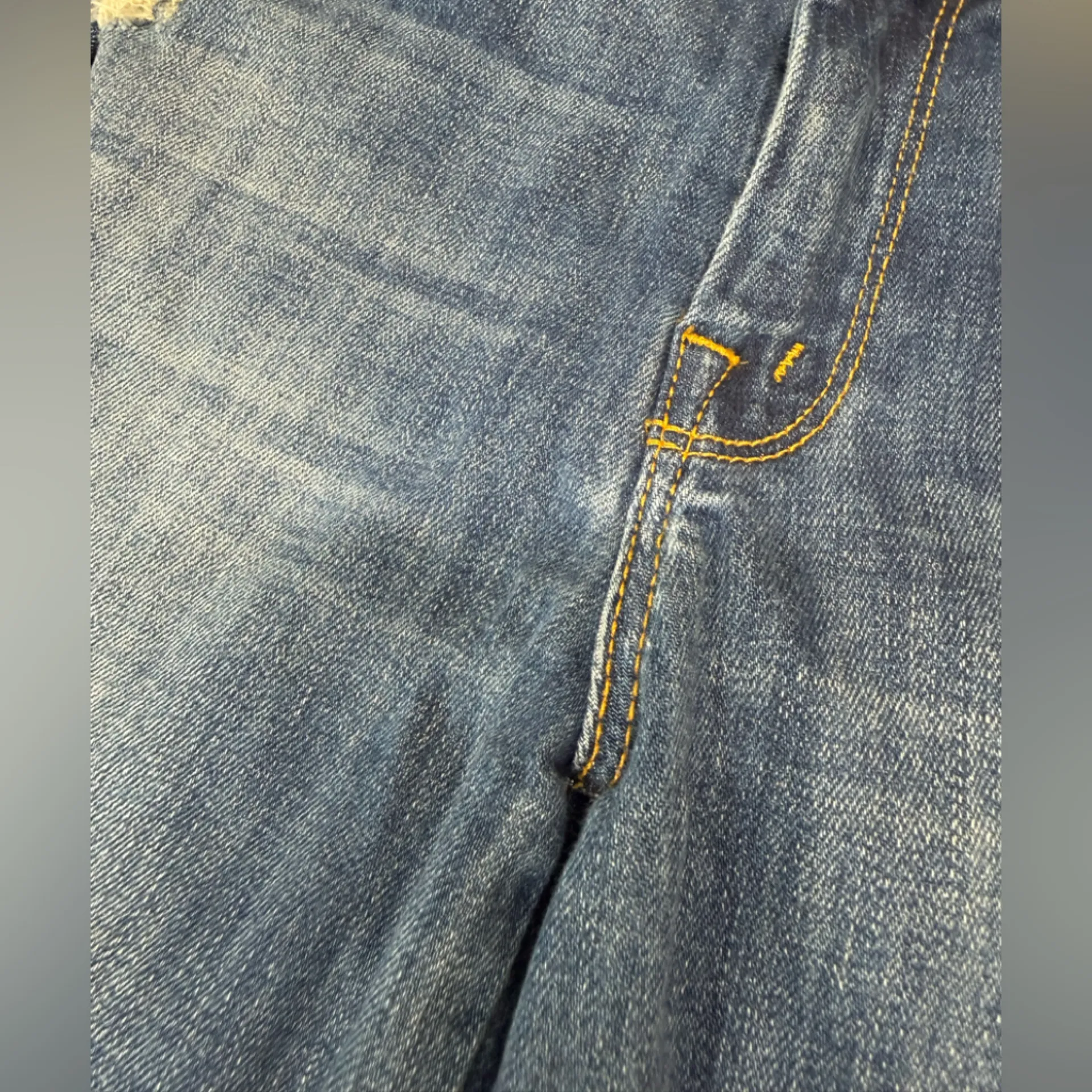 MOTHER the vamp jeans rough it up size 26 Blue - Image 8