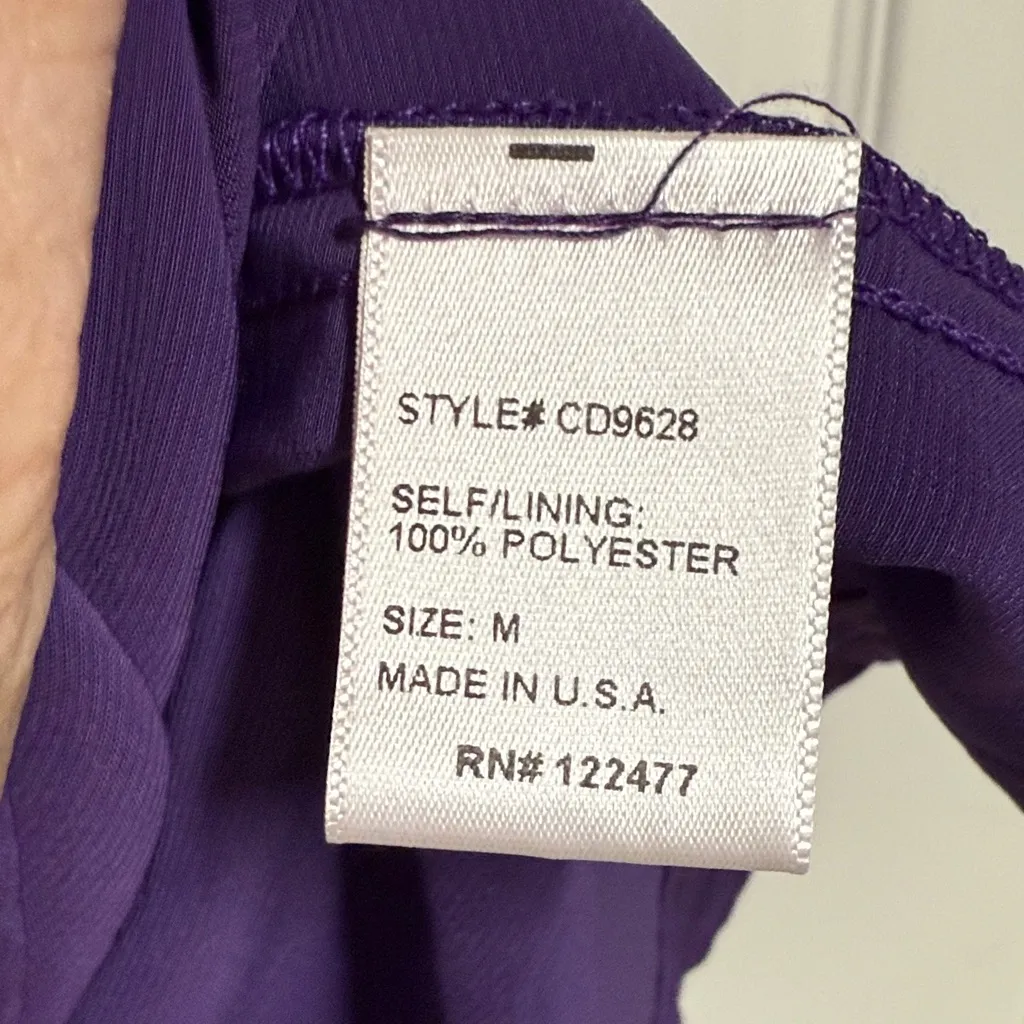 NSR Purple Casual Dress Size M - Image 6