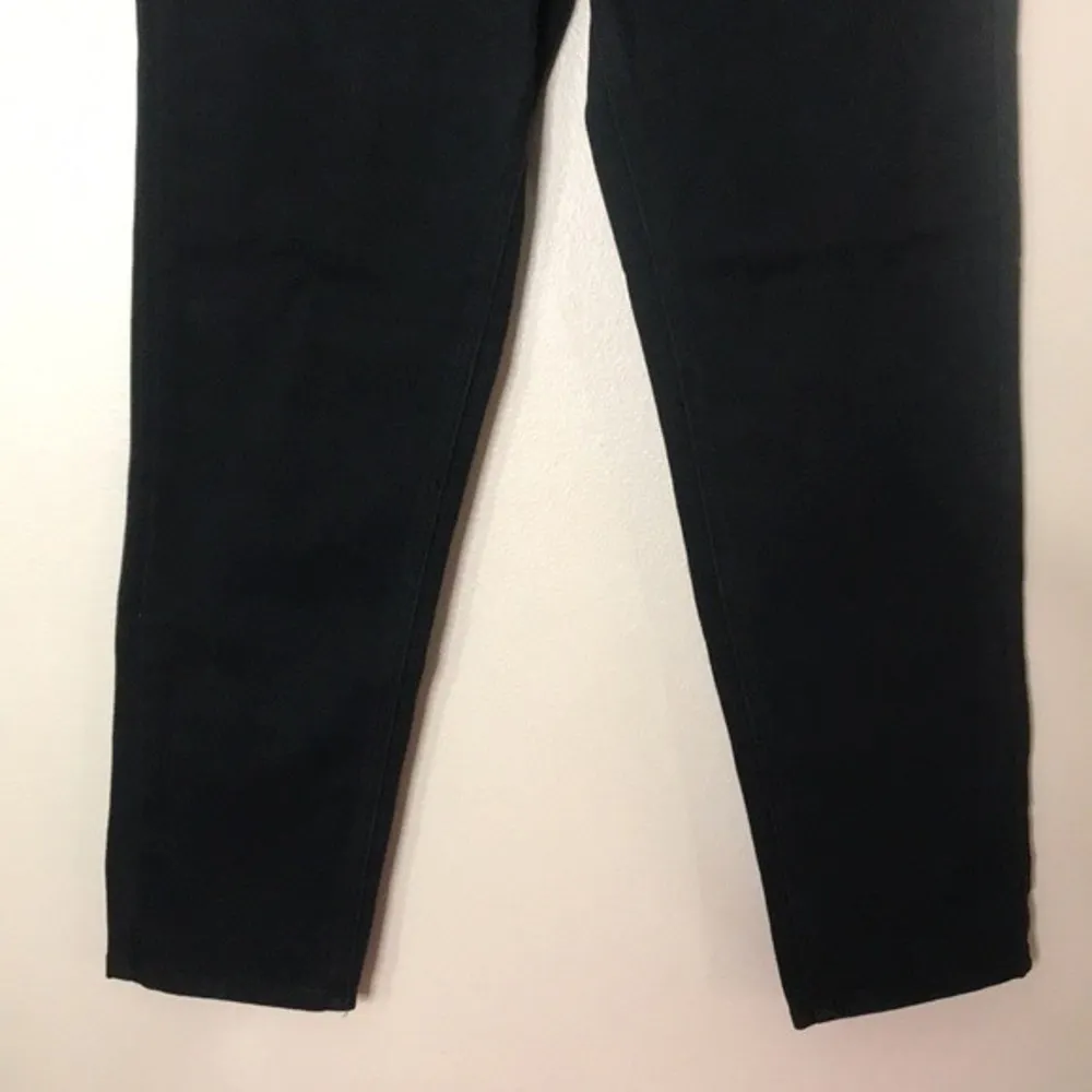 Playboy by pac-sun black button fly high waisted denim jeans size 27 cute - Image 6