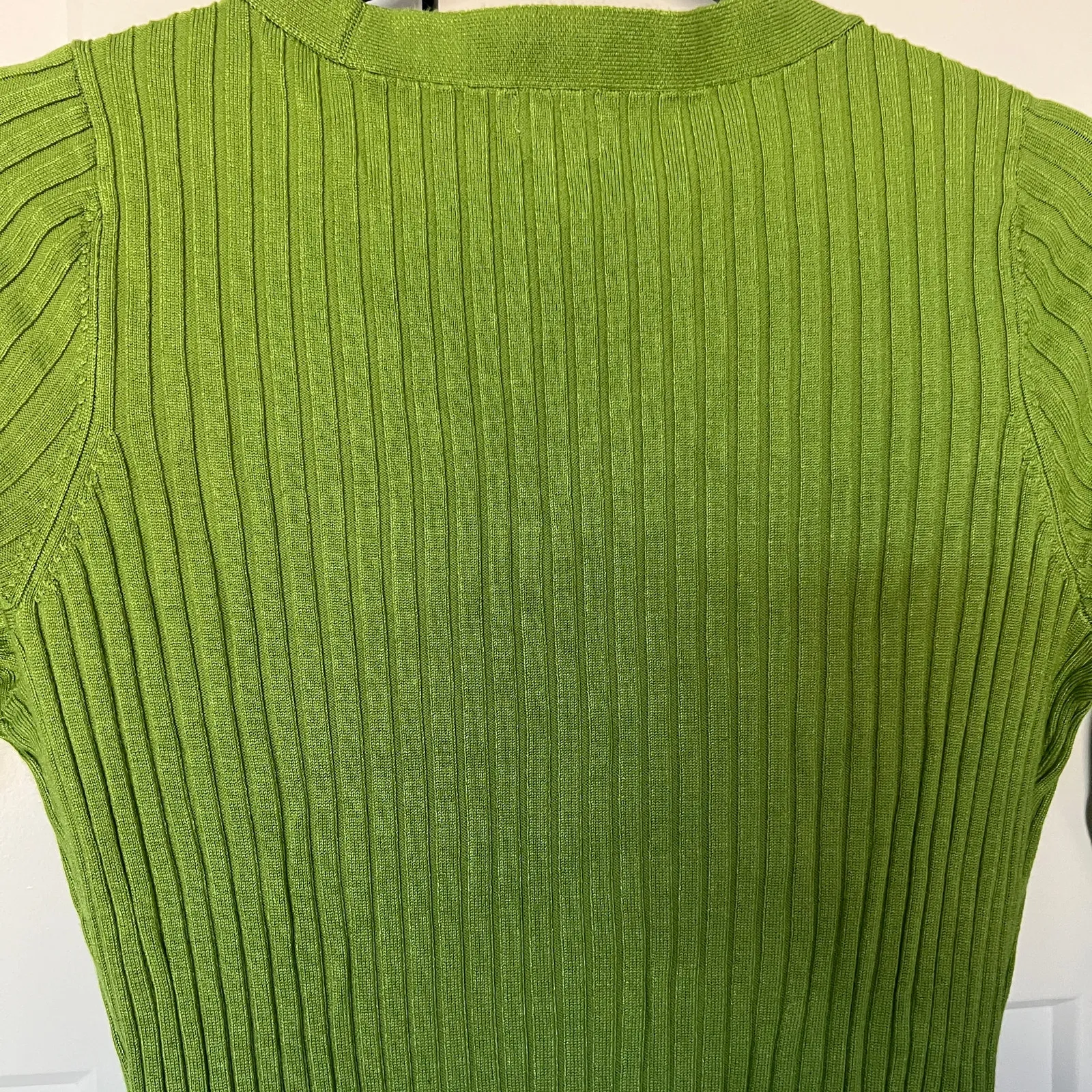 A New Day Women's Green Ribbed Long Sleeve Sweater Dress - Size Medium - NWT - Image 5