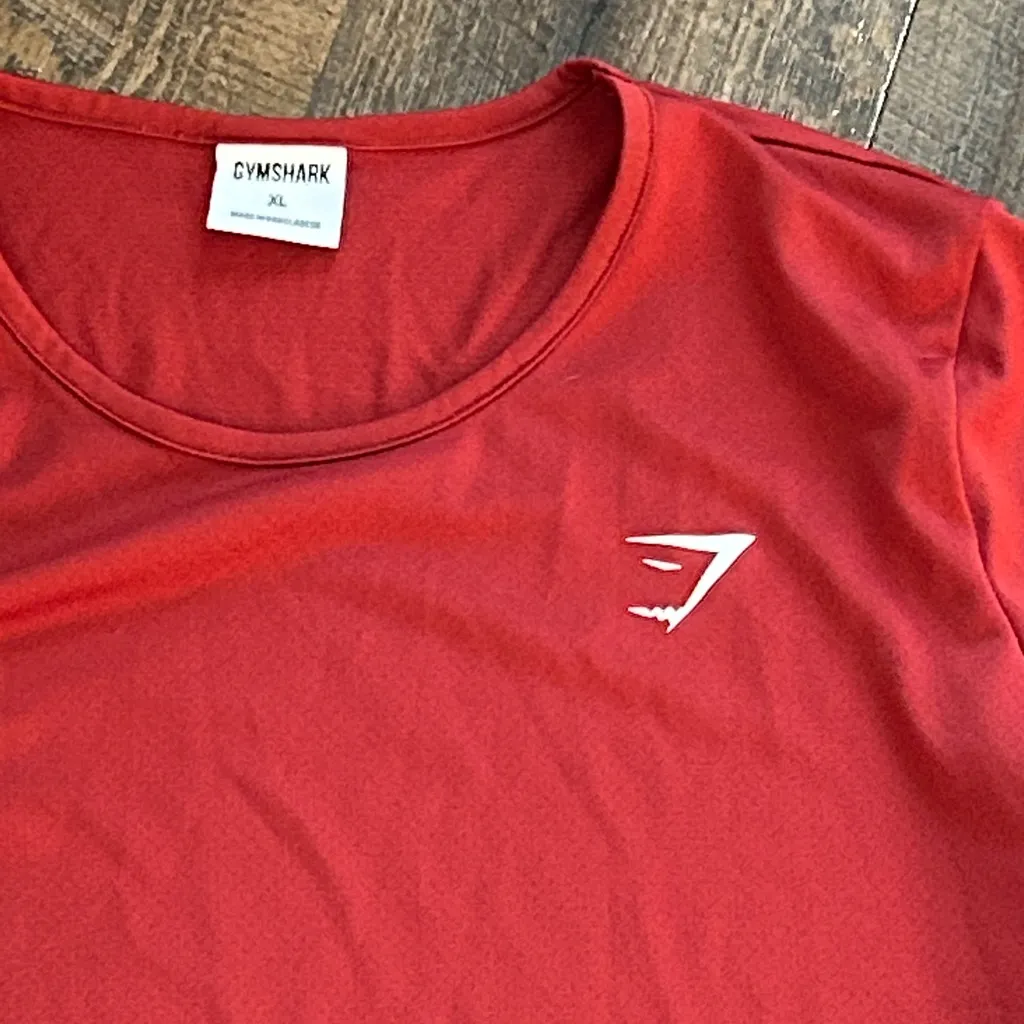 Gymshark Women’s Training Long Sleeve‎ Top in Rosewood Red Size XL - Image 2