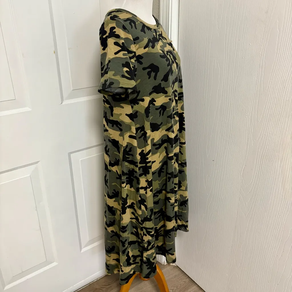 LulaRoe Carly Dress Camo* - Image 2