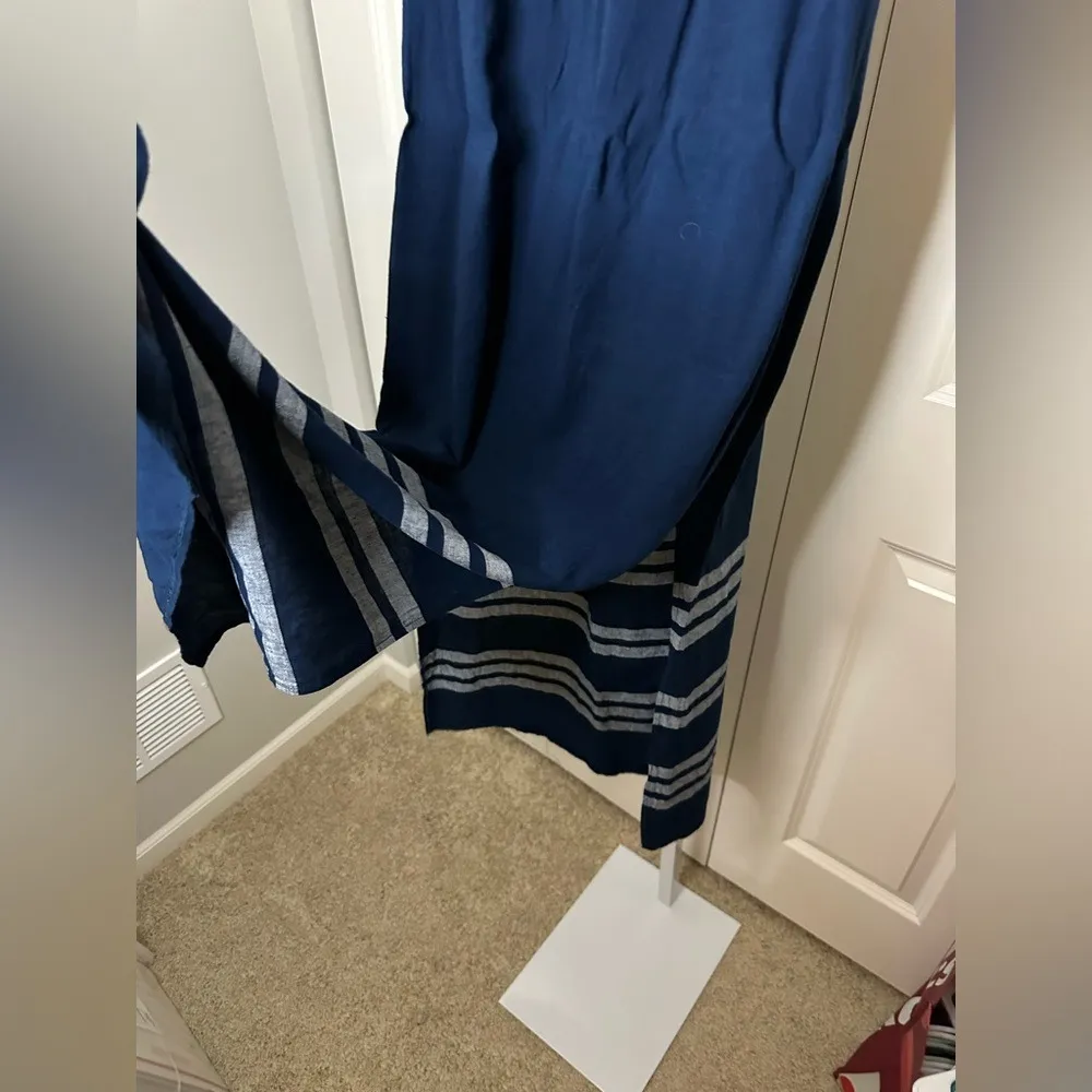 Elegant Navy Blue Maxi Dress‎ Size XS - Image 4