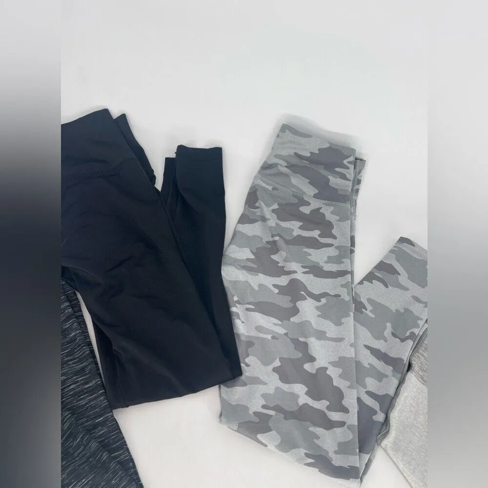 Women's five pair‎ bundle, active wear yoga pants for extra small one size small - Image 3