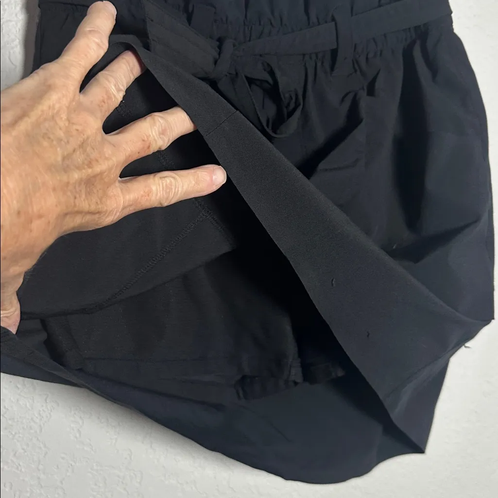 Athleta Black Skyline Skort Skirt Tennis Travel Athleisure Stretchy 446662 - Image 5