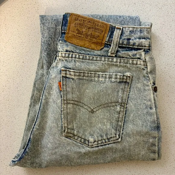 Vintage Levi’s 550 Orange Tab 80’s - Image 2