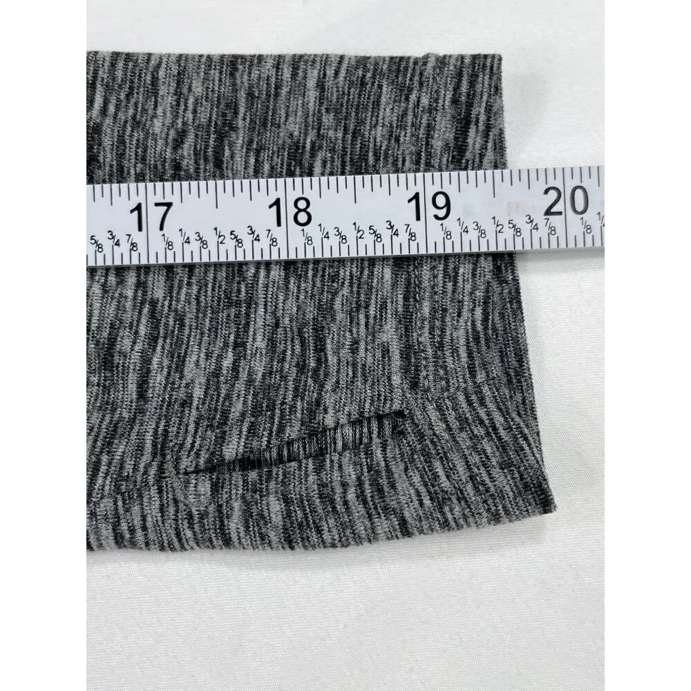 Danskin SKU 7683 Womens Heathered Gray Long Sleeve Top Size S - Image 8