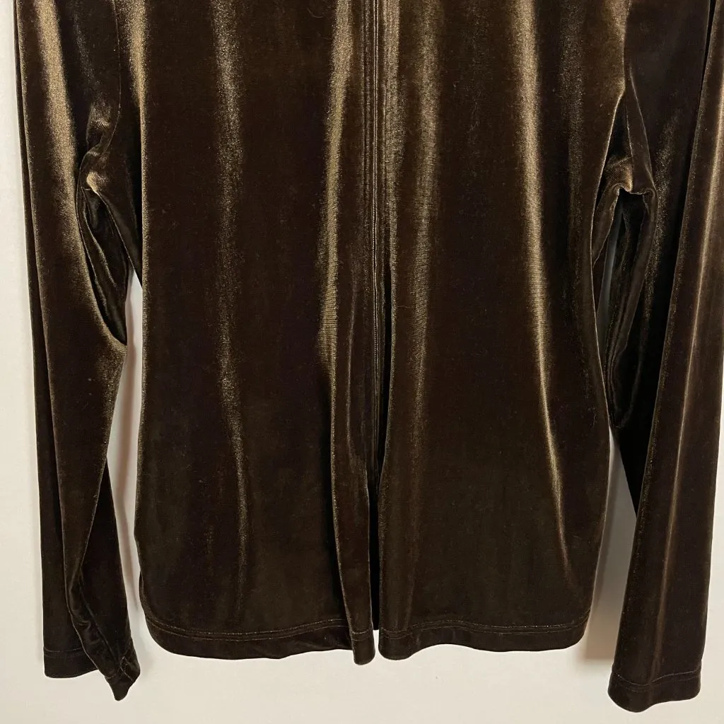Vintage Velour Sweatshirt Zip - Image 5