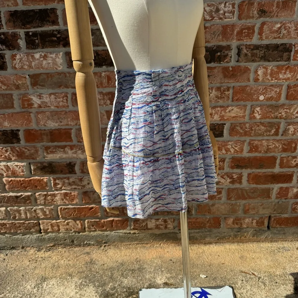 Free People colorful layered glittery Y2K mini skirt / XS/S /Excellent condition - Image 6