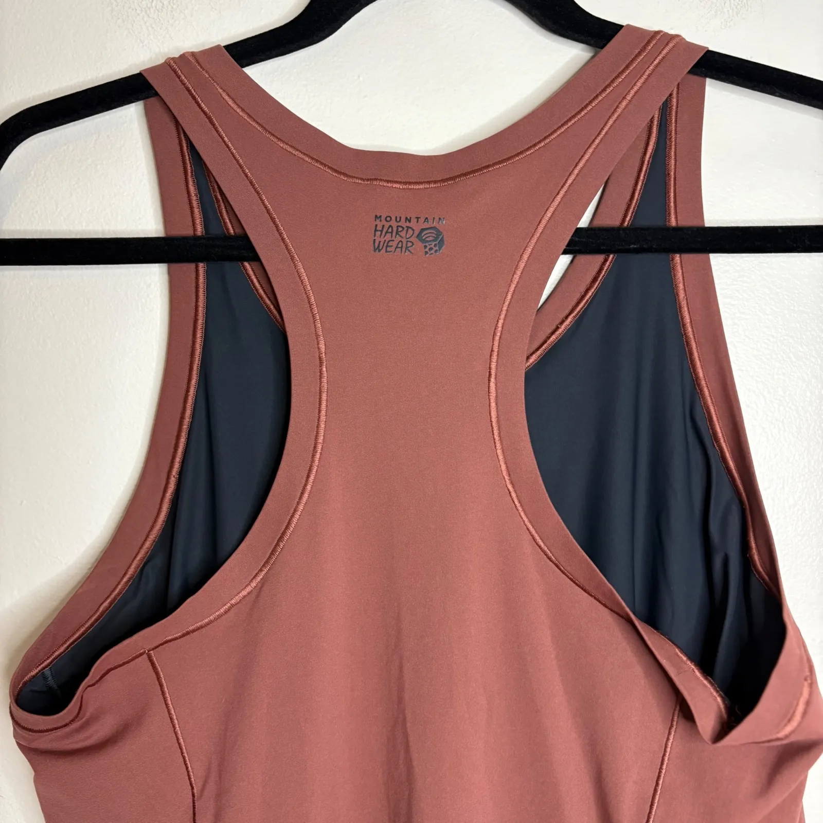 Mountain Hardwear Womens Athletic Tennis Dress Built in Shorts Rose Mauve M - Image 8