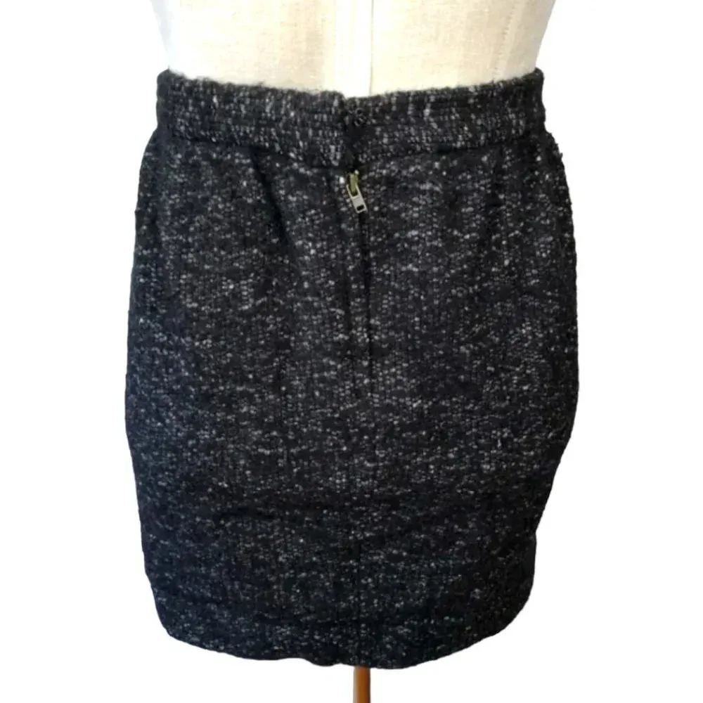 Isabel Marant Charcoal Marled Wool Mini Skirt‎ - Image 6