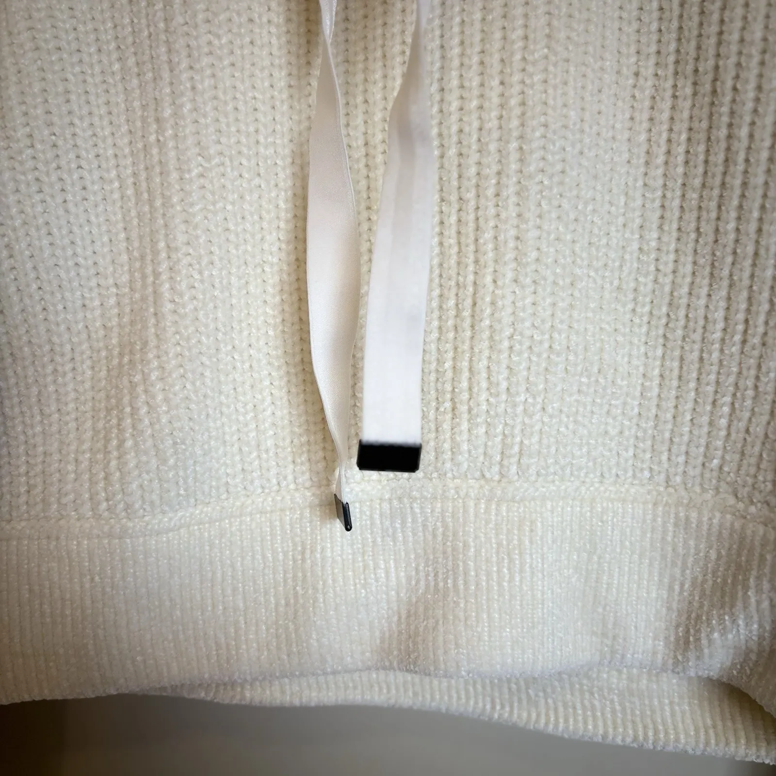 Prana Chavaney‎ Soft White Cowl Neck Long Sleeve Sweater Pullover Extra Small - Image 2